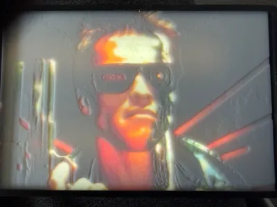 The Terminator lithopane