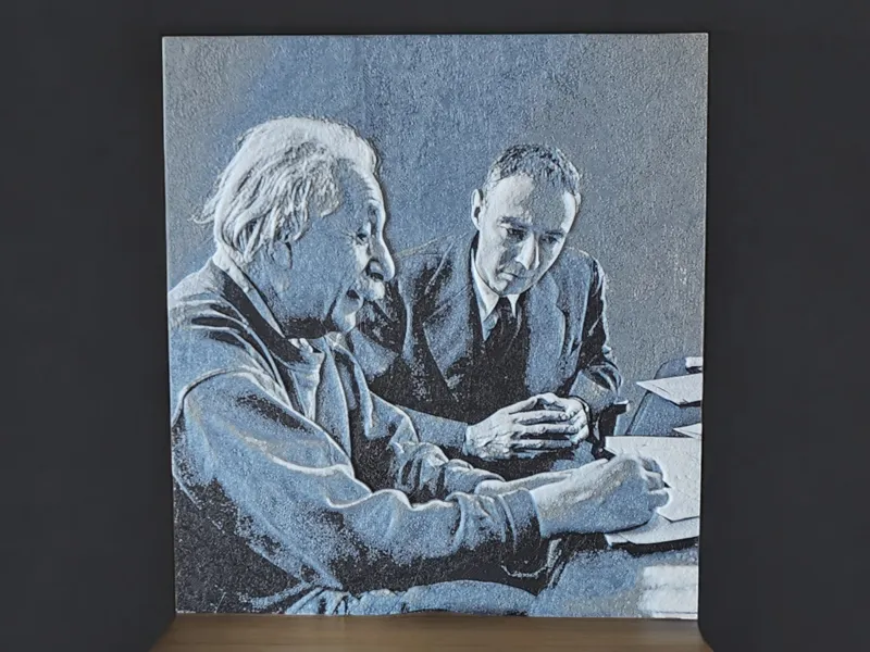 Einstein and Oppenheimer