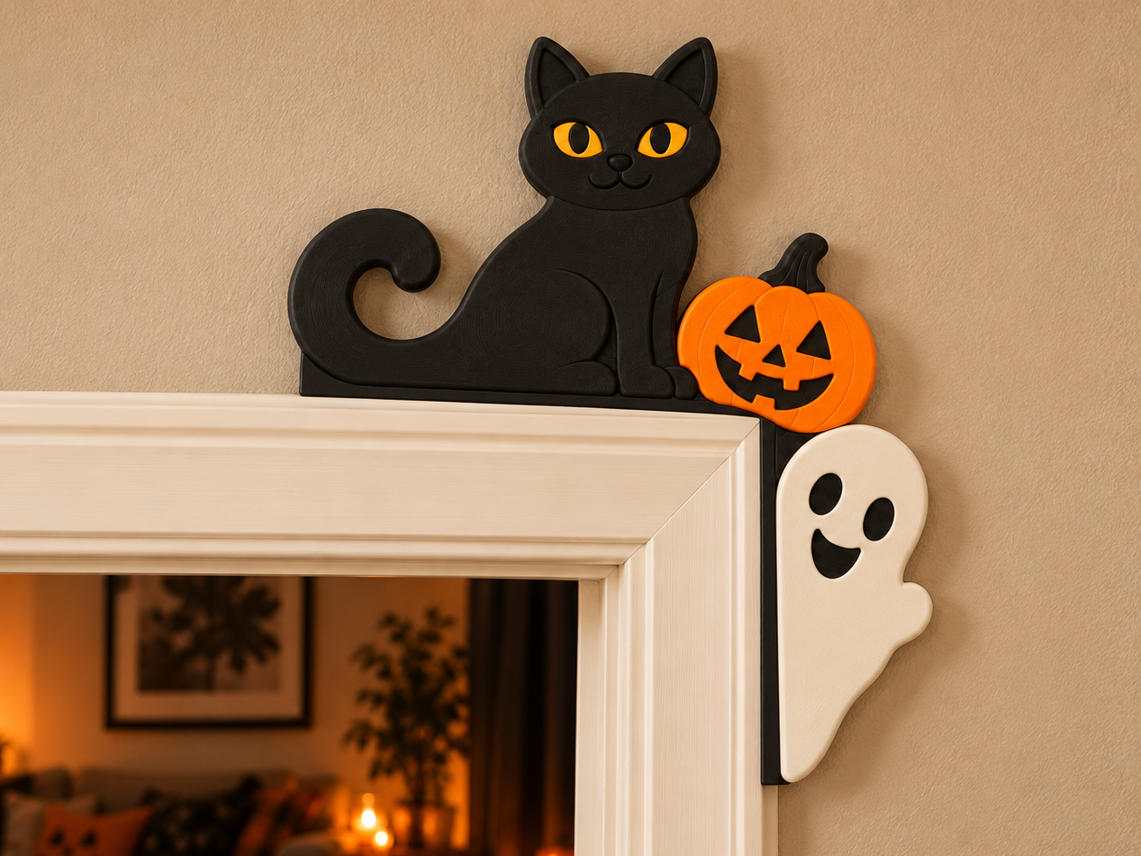 Halloween Door Frame Corner Decor - 1