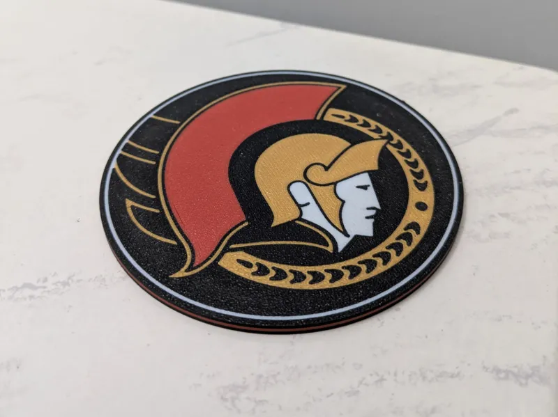 Ottawa Senators Coaster - Thin 3mm
