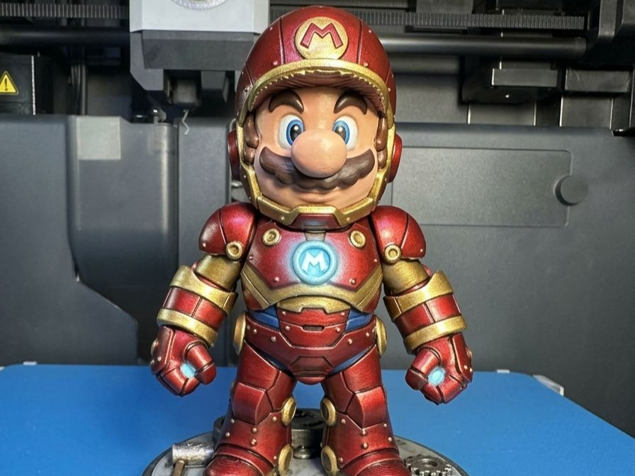 Iron mario!