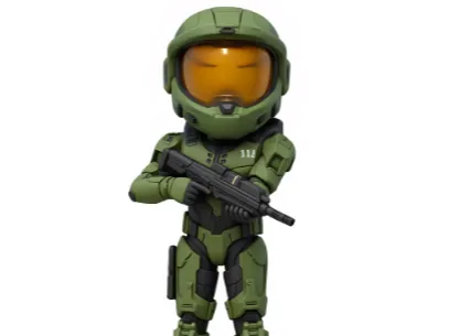 Master Cheif From Halo 3mf