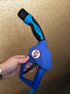 Pump split into 2 plates (Cleaner, more support & print time