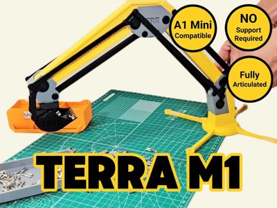 TERRA M1: Mini Articulated Excavator
