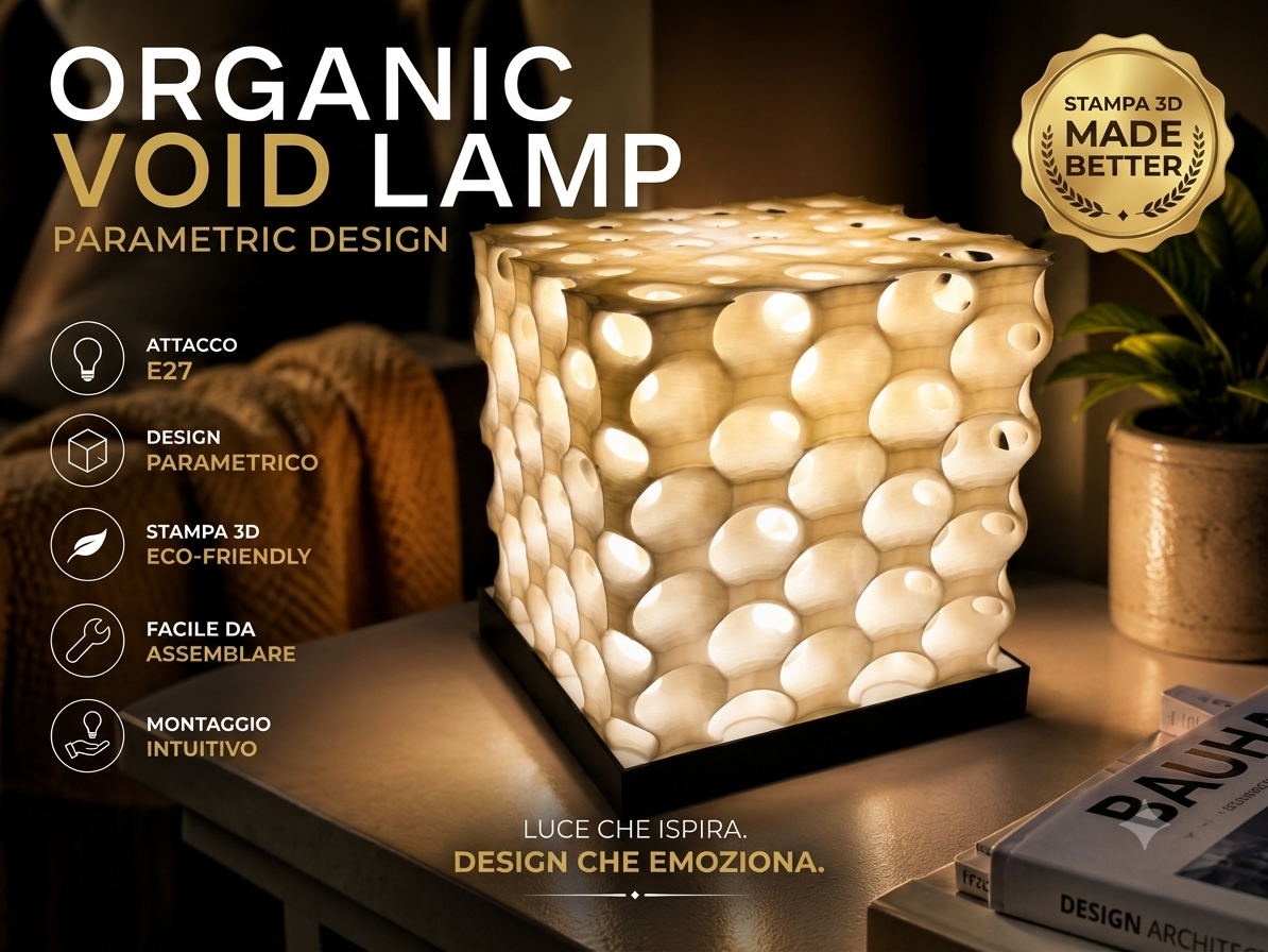 Organic Void Lamp – Lampada Parametrica E27