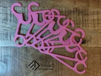 Doll Clothes Hangers | 0.20 mm | No Support