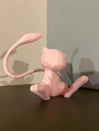 Mew low poly (Pokémon) — photo 2