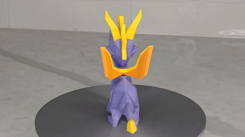 Low Poly Spyro the dragon