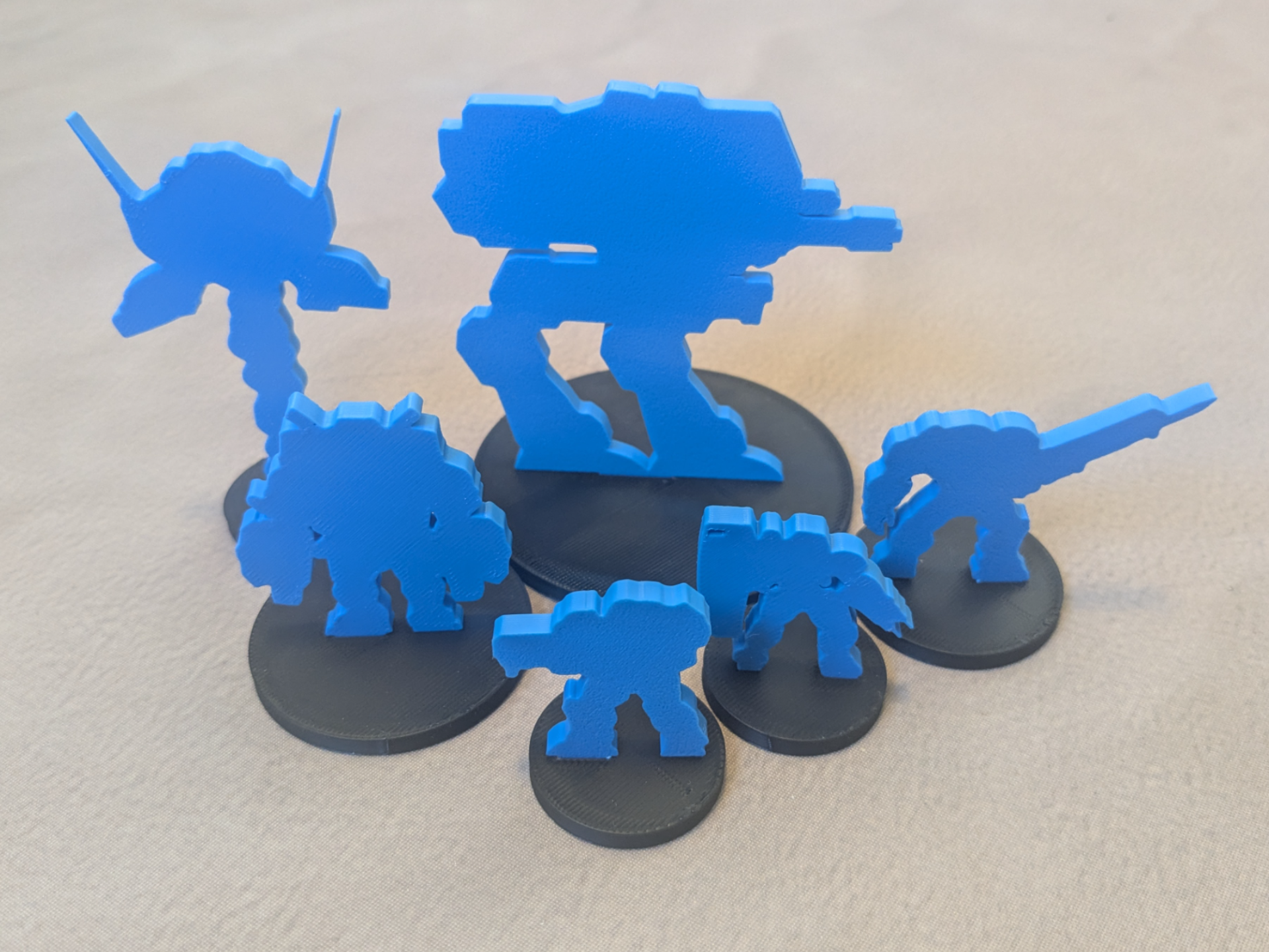 Terran Standees for StarCraft: The Miniatures Game