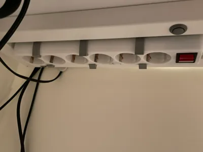 Holder for Power Strip 
