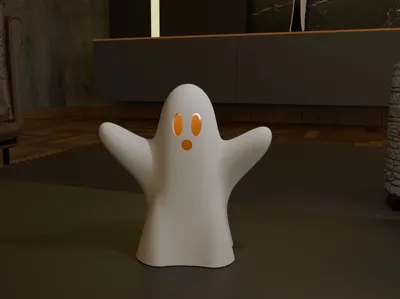 Ghost (works with Tealight)