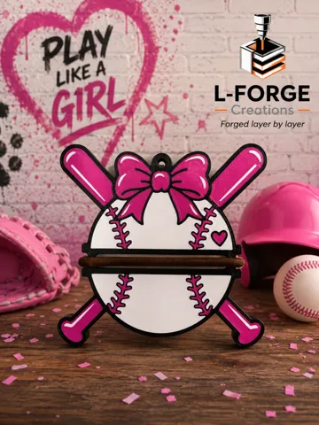 Accesorio para sujetar ligas de cabello: Baseball Hair Tie Holder — vista de referencia 2