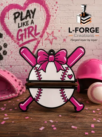 Accesorio para sujetar ligas de cabello: Baseball Hair Tie Holder — vista de referencia 3