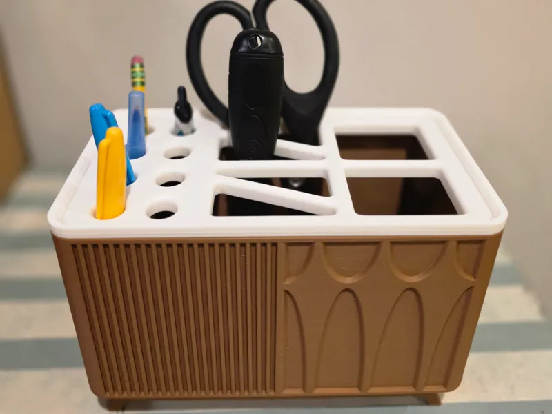 Brasilia Desk Organizer