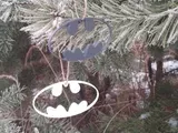 Batman logo pendant/bubble