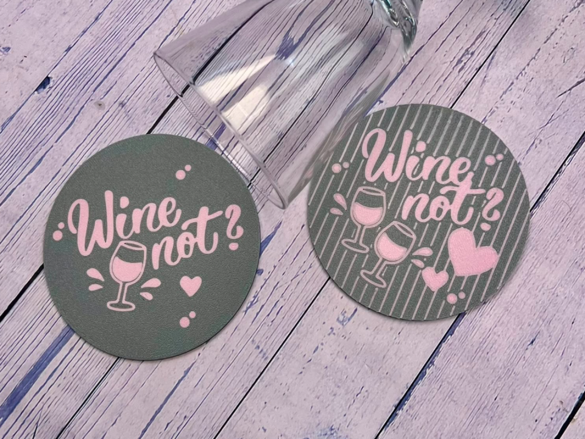 Untersetzer Wine not