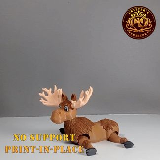 FLEXI MOOSE | PRINT IN PLACE | NO SUPPORT