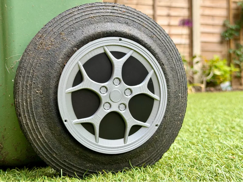 UK Wheelie Bin TSW Venom style  alloy wheel covers
