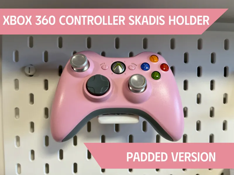 Xbox 360 Controller SKADIS mount - padded version