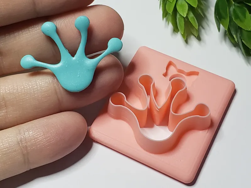 Frog Foot Print Thing Polymer Clay Earring Cutter