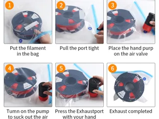 Filament Storage Vacuum USB Pump
