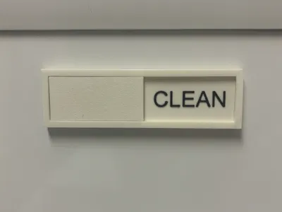 Clean Dirty Dishwasher Sign