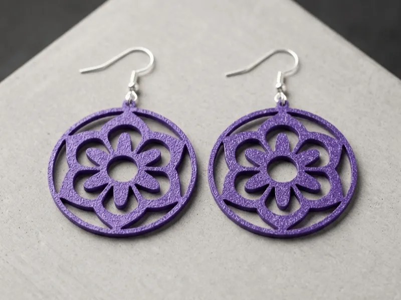 Earrings - 083 - Easy Print