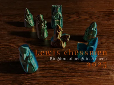 Penguin Lewis Chessmen (Single color)