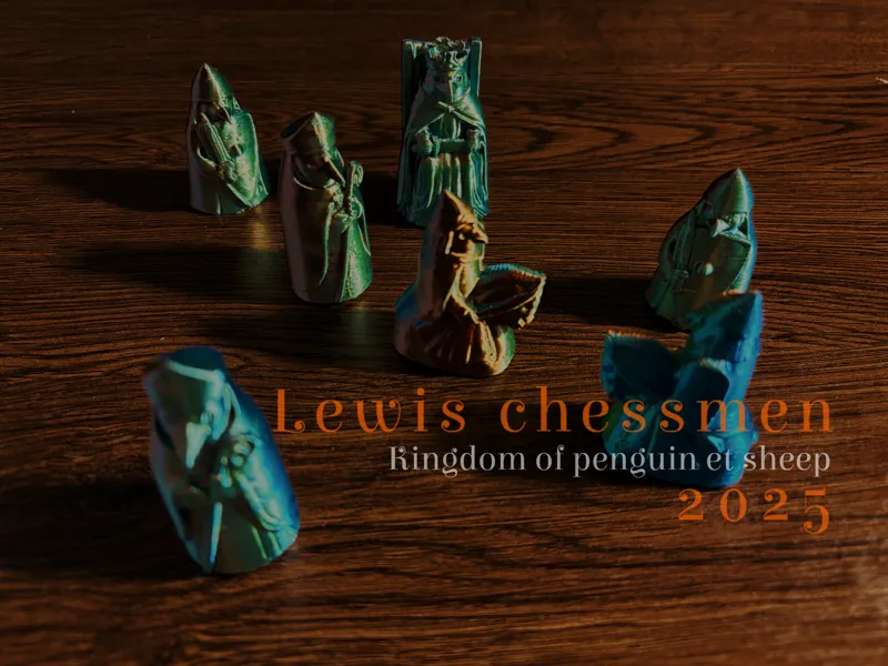 Penguin Lewis Chessmen (Single color)