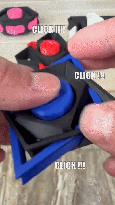 Ultimate Clicker Fidget Hand Spinner