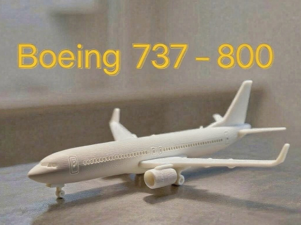 波音737-800客机模型——窄体机黄金时代的效率标杆！ 