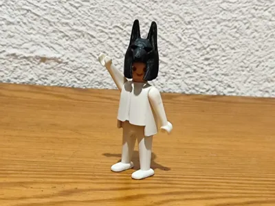 Playmobil dog helmet 