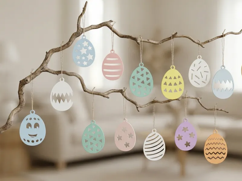 Ultimate Easter Egg Ornament Set 19 Unique Designs
