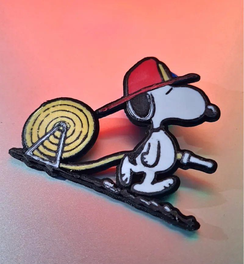 Firefighter Snoopy
