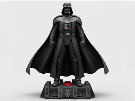 Pieza para disfraz o exhibición: Darth Vader. Referencia del modelo original.
