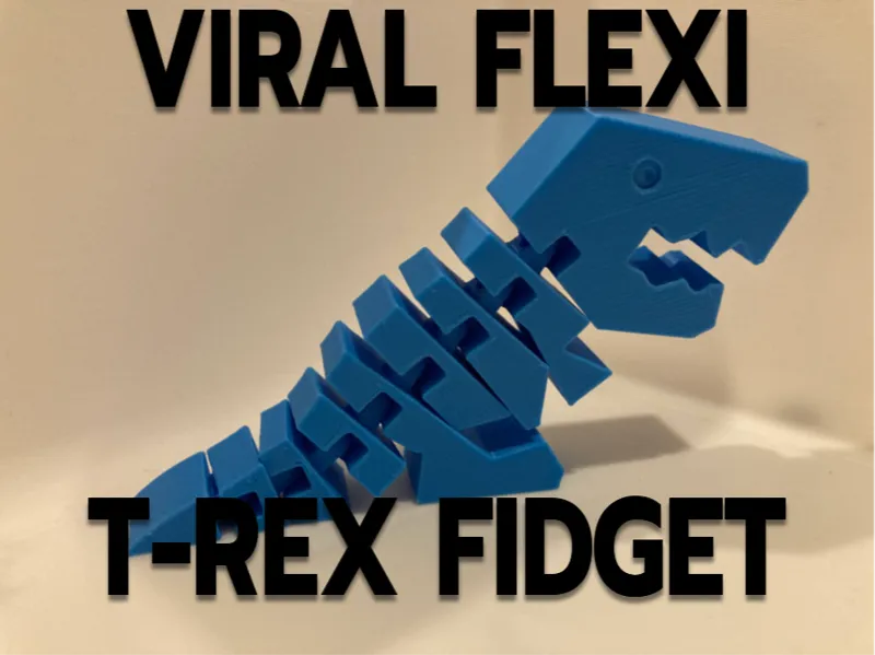 Viral Flexi T-Rex Fidget 