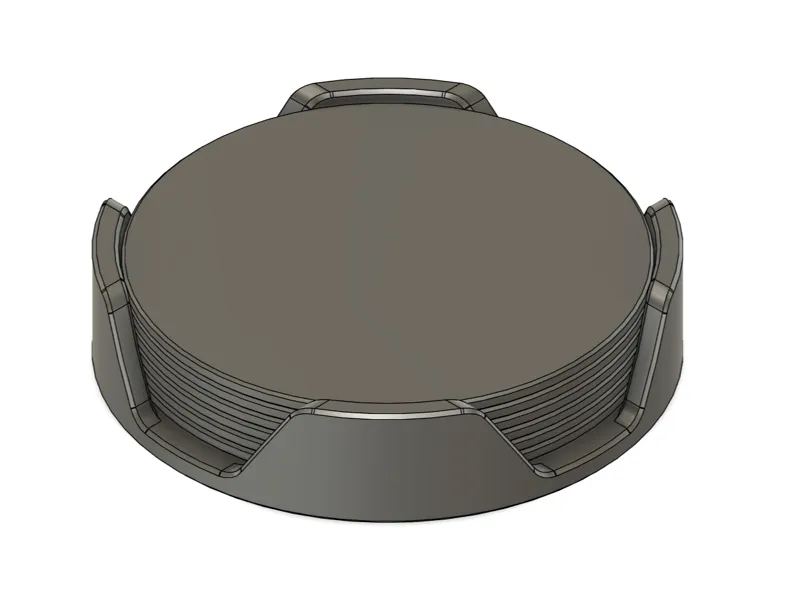 Drink Coaster and Holder (6)