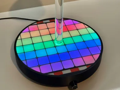 Rainbow Road Rotating Crown Display