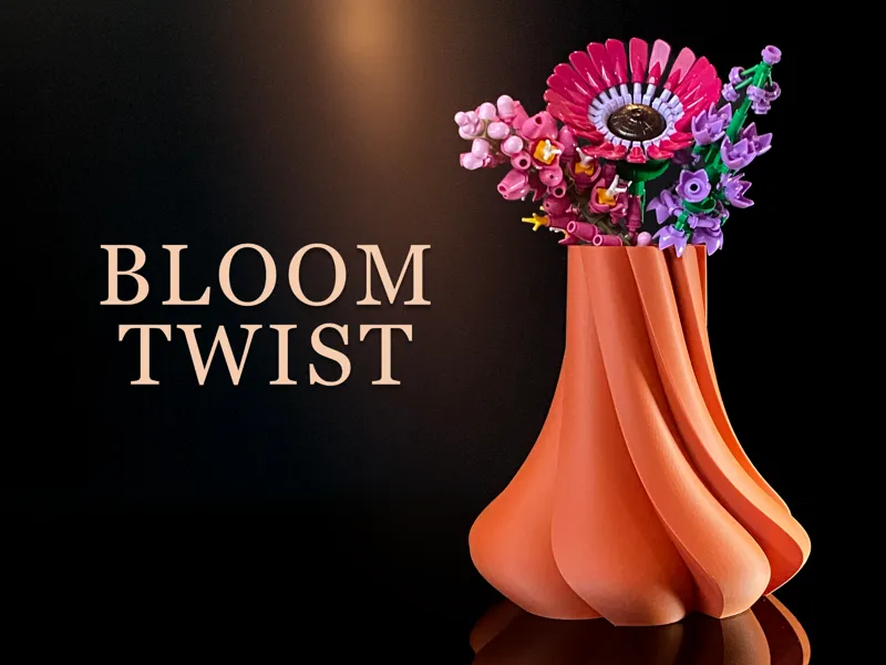 Bloom Twist Vase