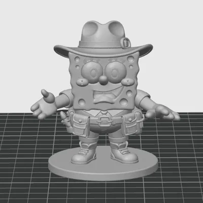 Spongebob SquarePants: Jurrasic World Explorer! - Free 3D Print Model ...