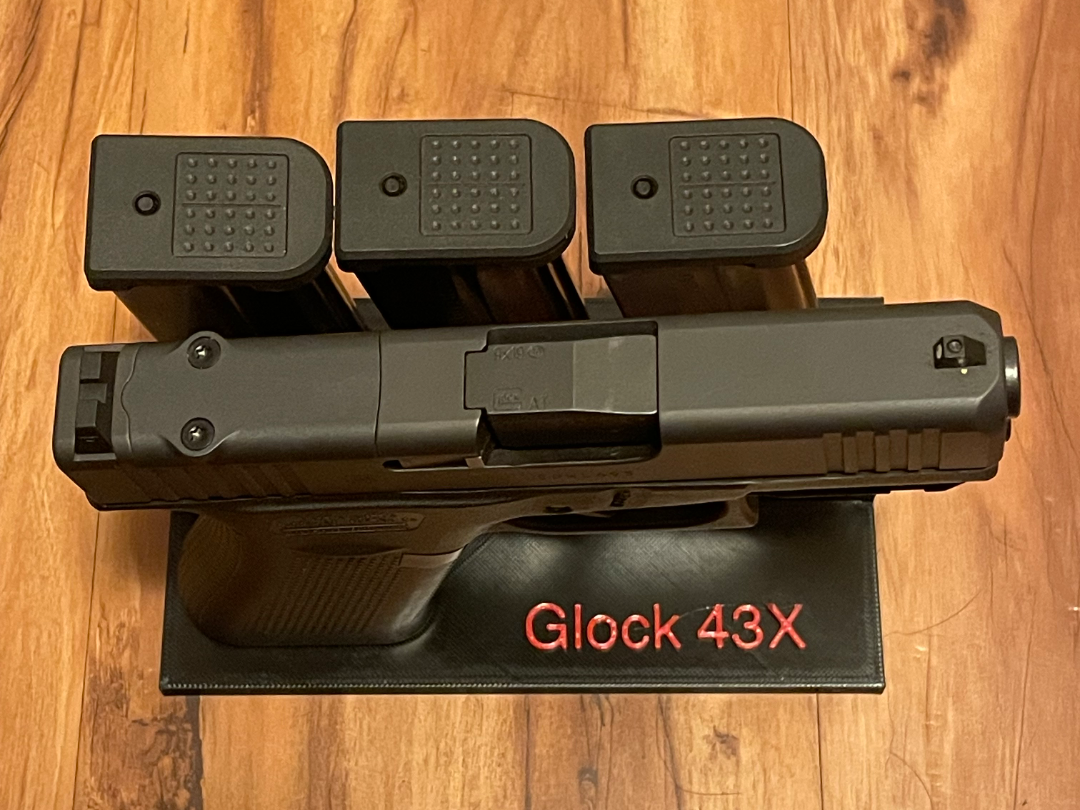 Glock 43X display stand