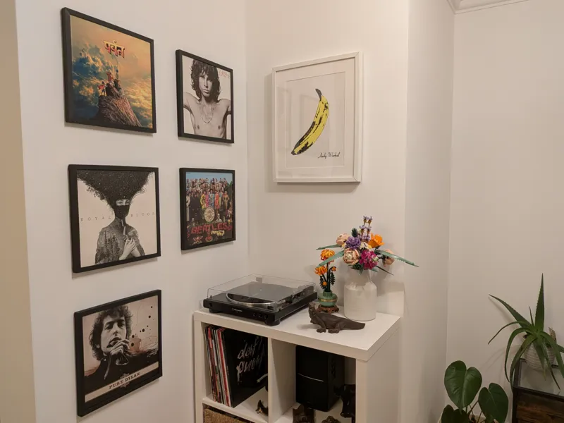 Vinyl Frame Wall Mount