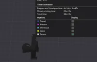 0.2mm layer, 3 walls, 15% infill