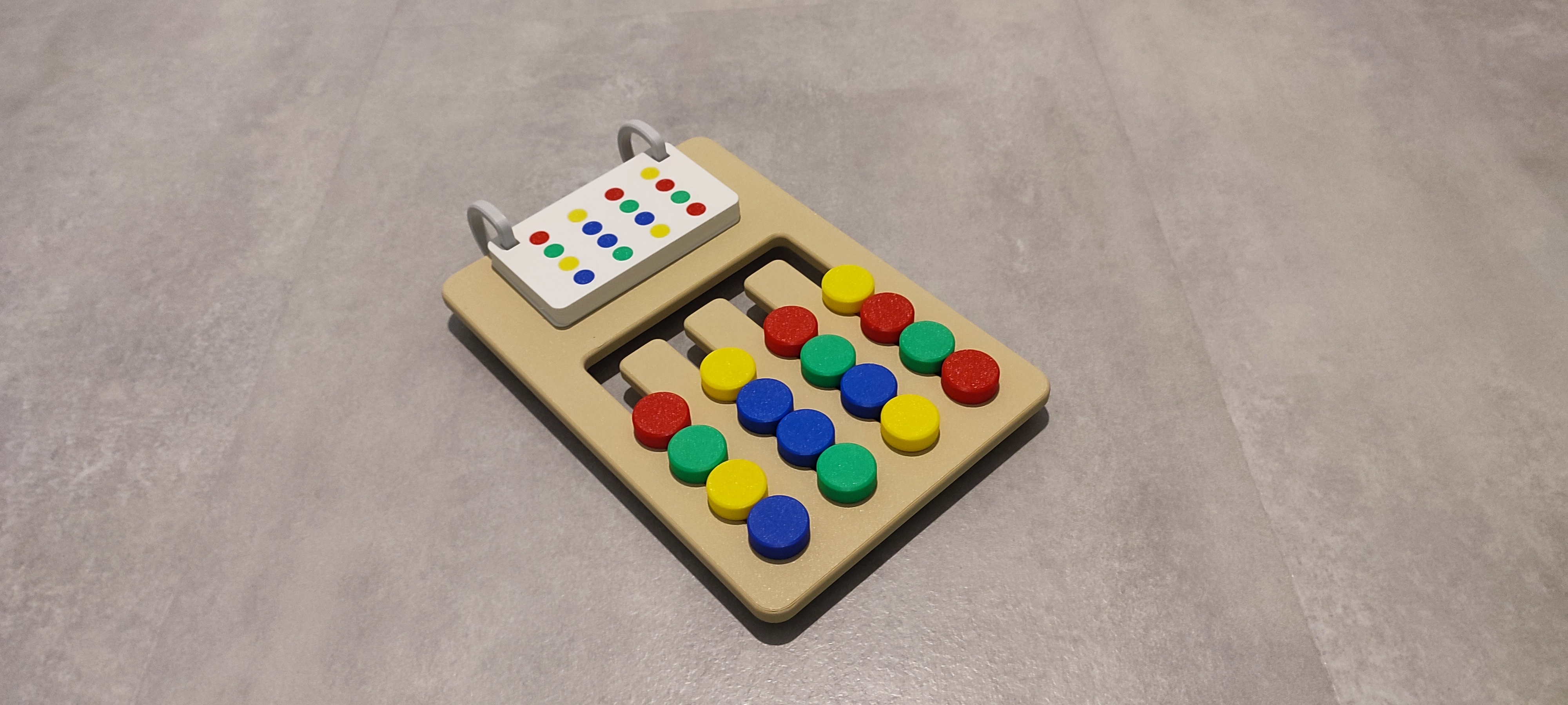 Miniatura 1 do modelo 3D Logical sliding puzzle