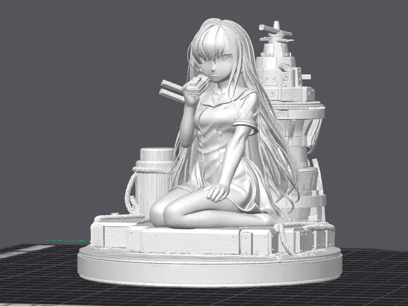 Azur Lane custom Shipgirl Character