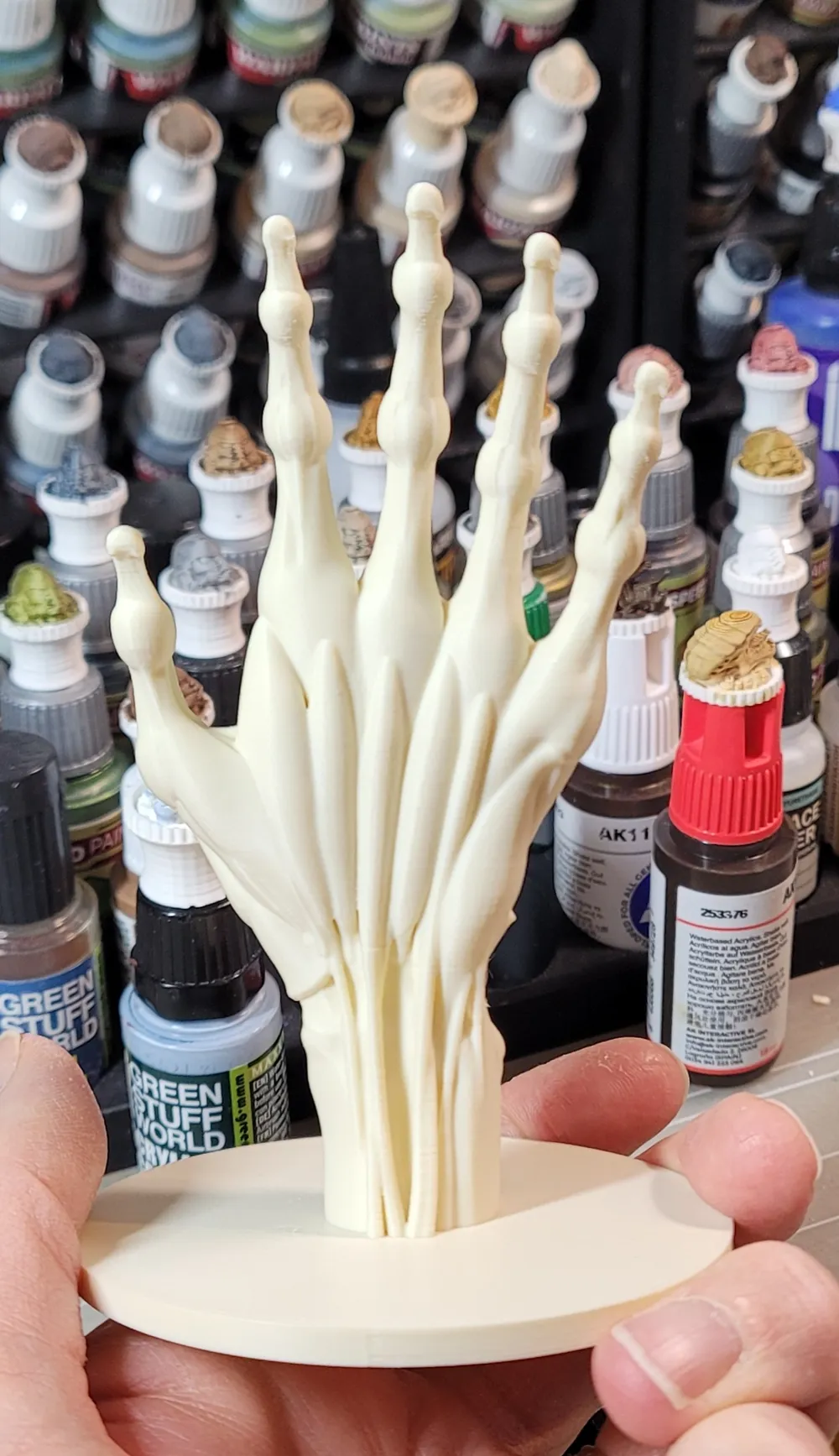 anatomy hand muscle&bones - Free 3D Print Model - MakerWorld