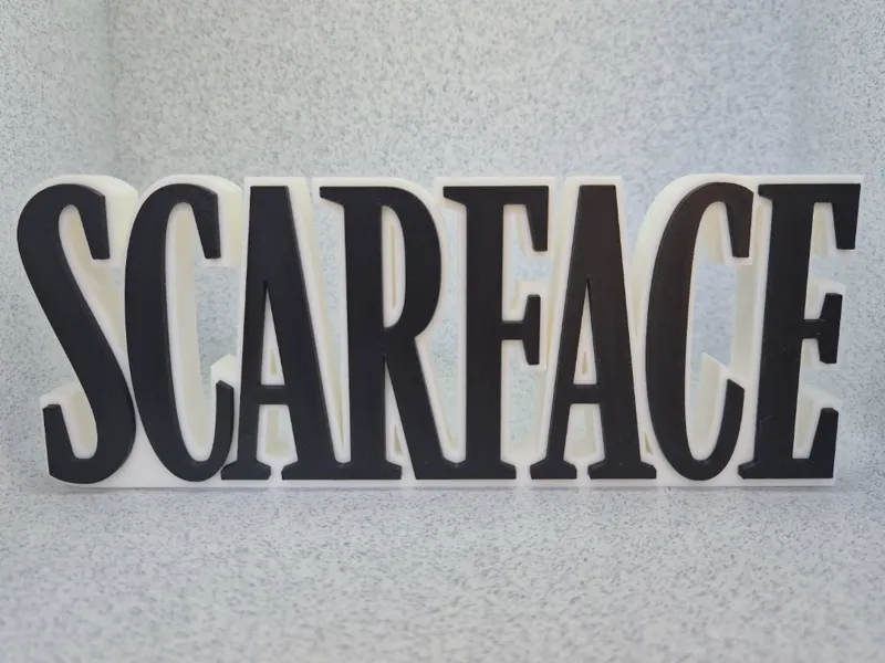 Scarface Movie Logo - Wall Decor