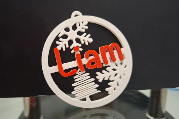 Décoration de Noël personnalisable