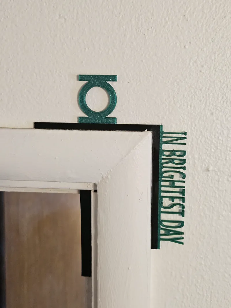 Green Lantern Door Corner