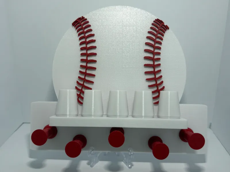 BASEBALL Ring and medal wall mount 